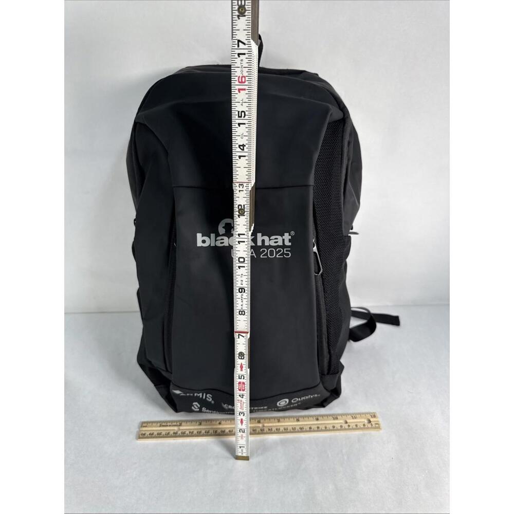 Black Hat USA Las Vegas 2025 Conference Crowdstrike Cybersecurity Backpack Bag - Picture 6 of 9
